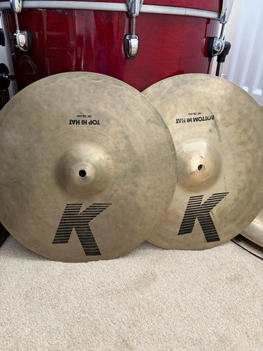 Zildjian 14in hat cymbals - zildjian, hi-hat