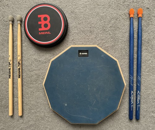 Pair drum practice - drum, snare