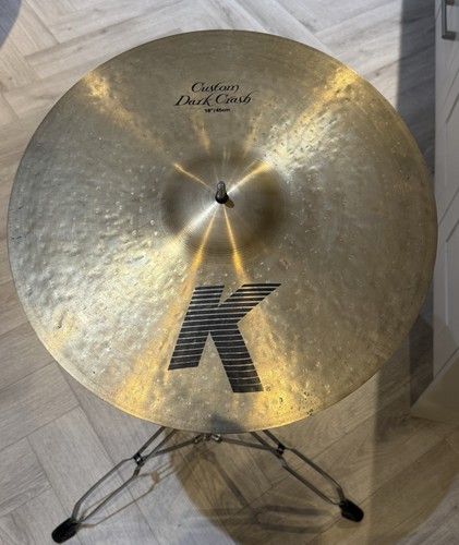 Zildjian custom dark - k, crash