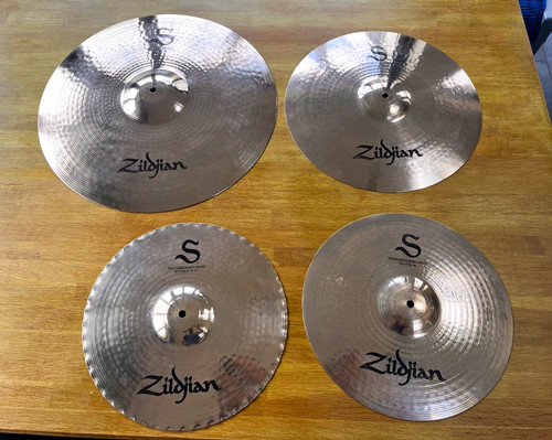 Zildjian 4pc cymbal set - cymbal,
