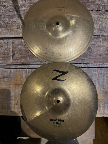 Zildjian hat cymbals - 13”, hi-hat