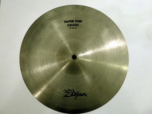 Zildjian paper thin inch - zildjian,
